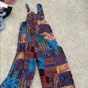 Colorful Patchwork Jumpsuit